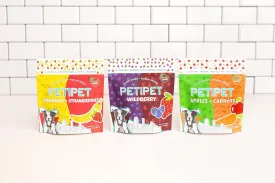 | Bananas & Strawberries | Soft & Chewy Plant-Based Treats - 5oz | Human Grade | 5 Ingredient Fruit   Veggie Dog Treats | Sustainable & Humane - (5 oz) (Variety 3 Pack)