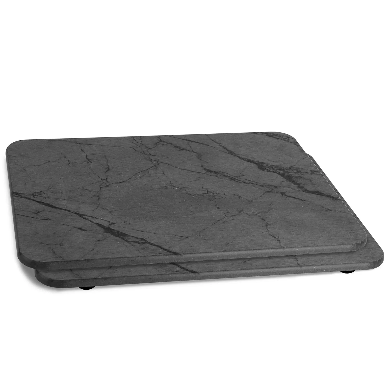 2-Pack: Stone Dish Drying Mat Silicone Diatomaceous Earth Mat