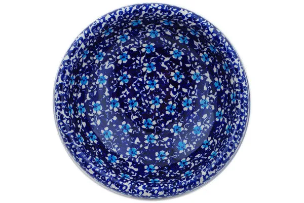 8" Pet Bowl - Flowers On The Lake