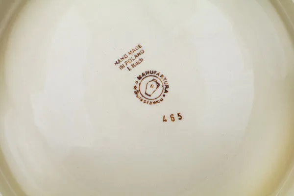 8" Pet Bowl - Flowers On The Lake