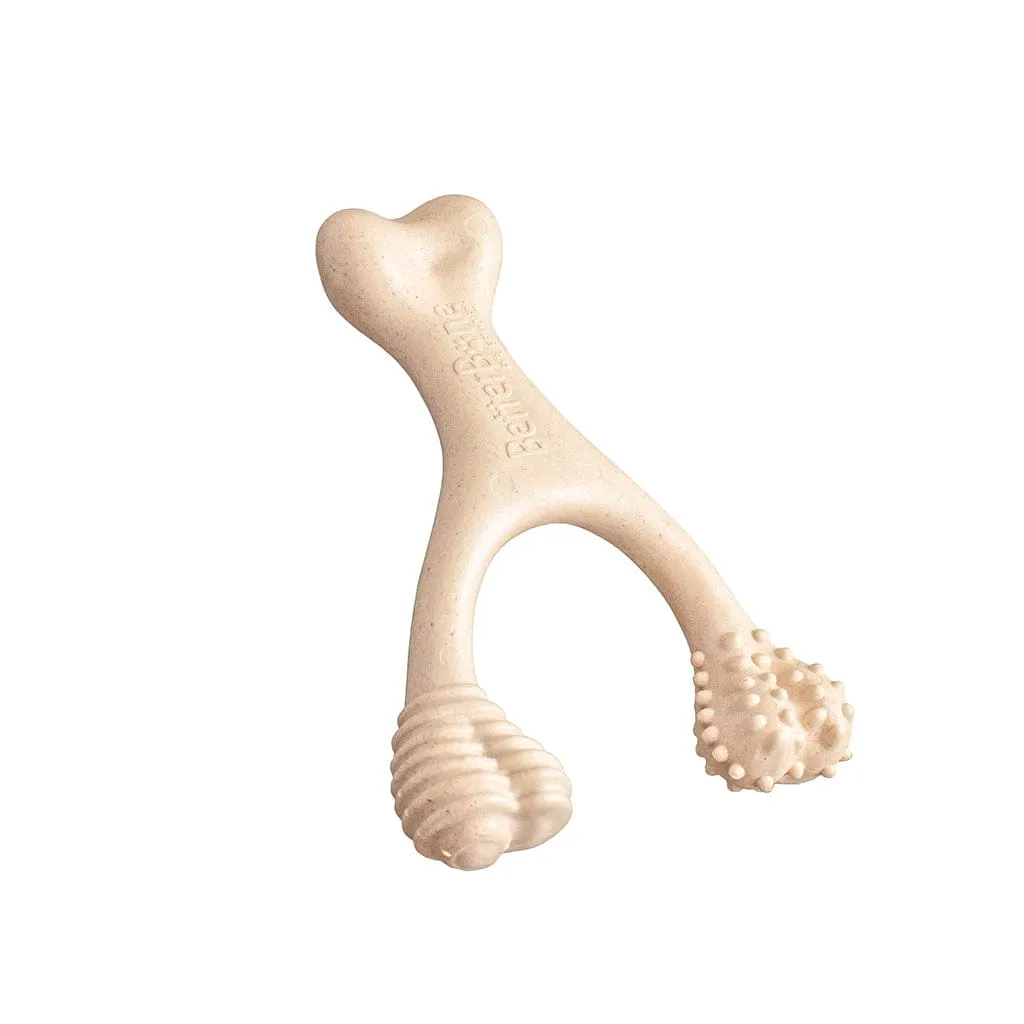 All Natural Dog Bone - Eco Friendly Dog Toy - Non-Splintering, Nylon Free
