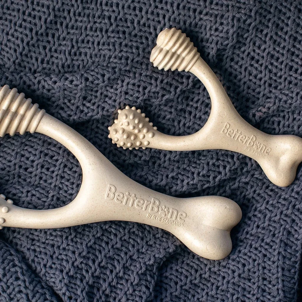 All Natural Dog Bone - Eco Friendly Dog Toy - Non-Splintering, Nylon Free