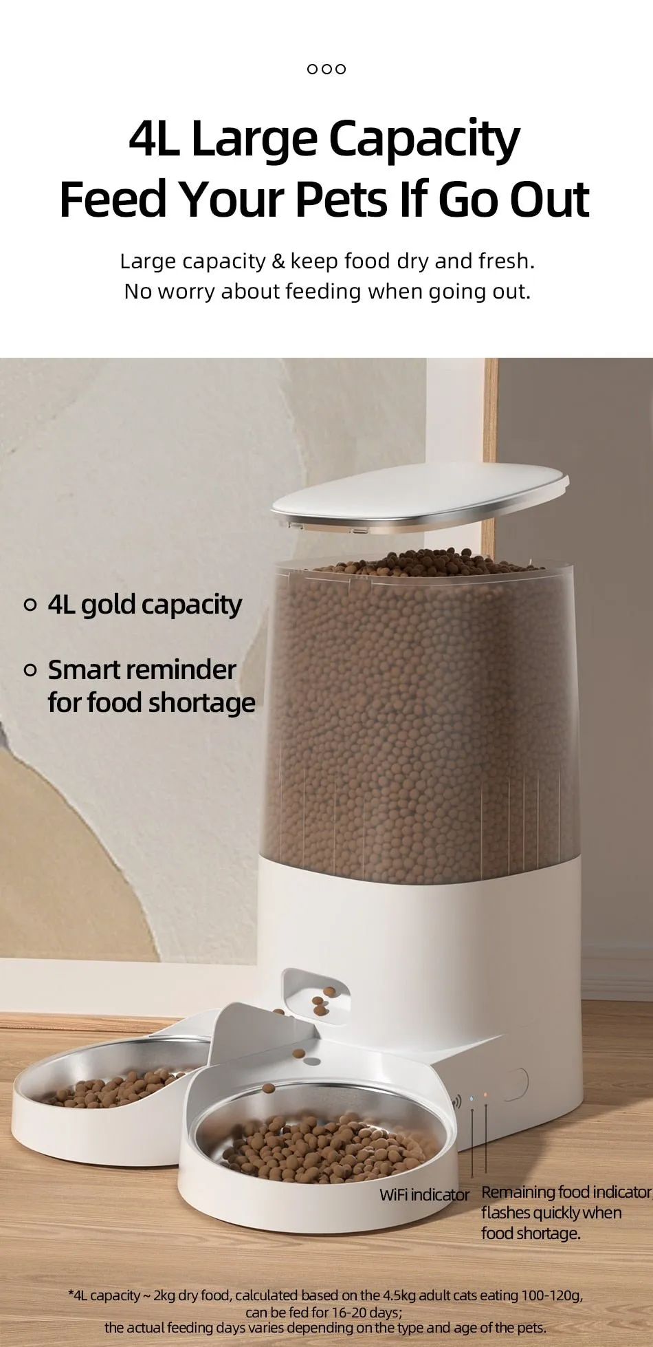 Automatic Pet Food Dispenser