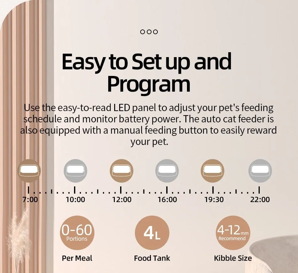 Automatic Pet Food Dispenser