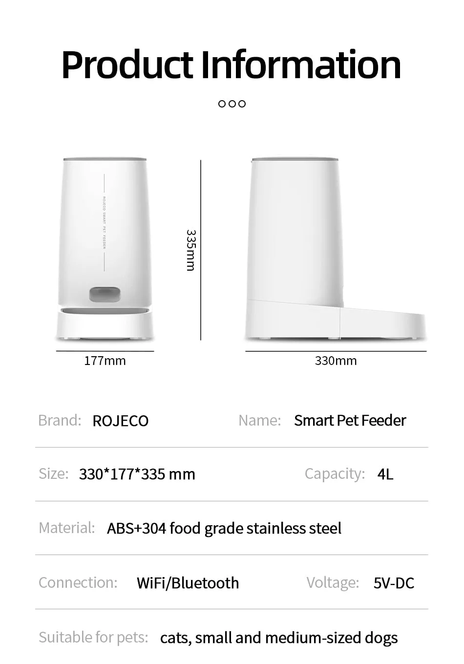 Automatic Pet Food Dispenser
