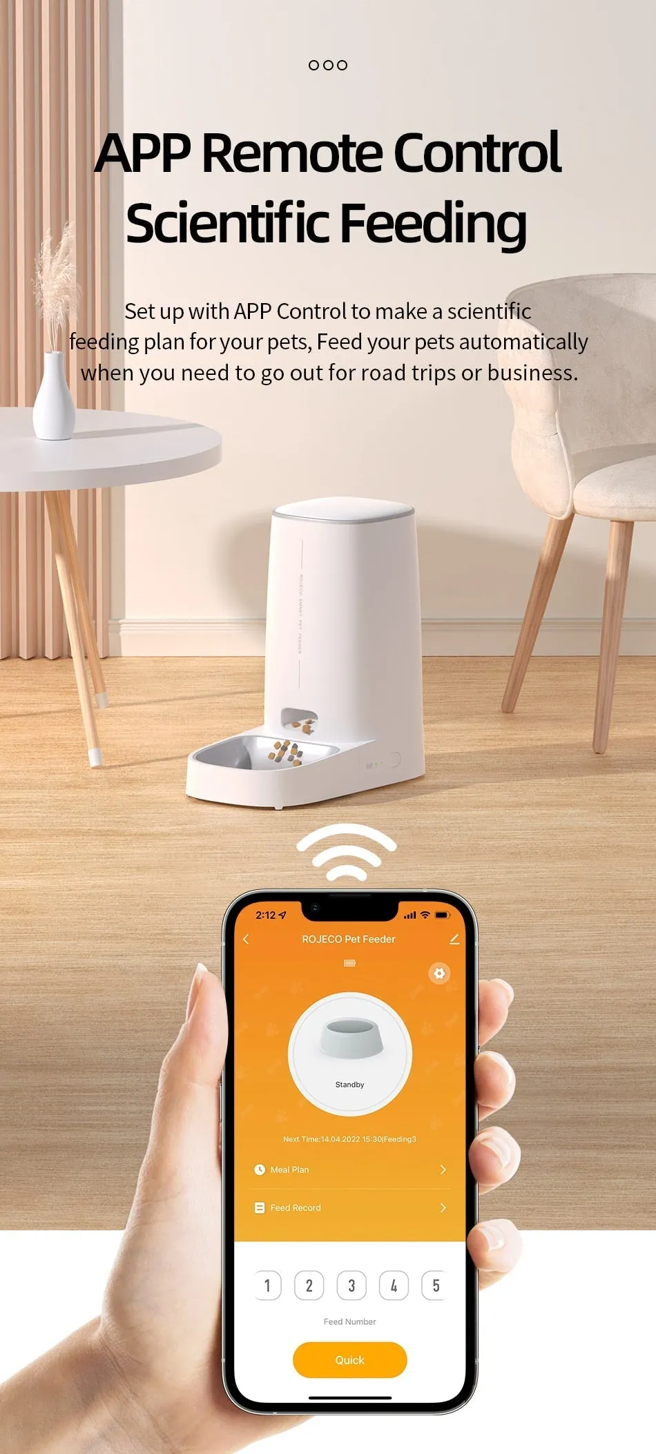 Automatic Pet Food Dispenser