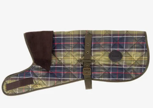 Barbour Tartan Dog Coat