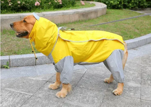 Big Dog Raincoat Waterproof Polyester Taff Full Coverage