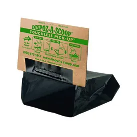 Dispoz-A-Scoop Bags - No Touch, Sanitary Dog Poop Scoopers (48 Count)