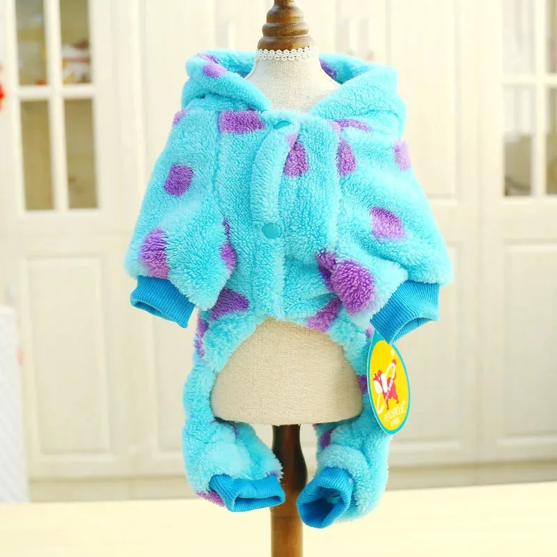 Dog Moster Clothes | Puppy Bubble Dragon Transformation Thicken Jacket | Fit for Dogs & Cats | Winter Warm Hoodie Pet Costume