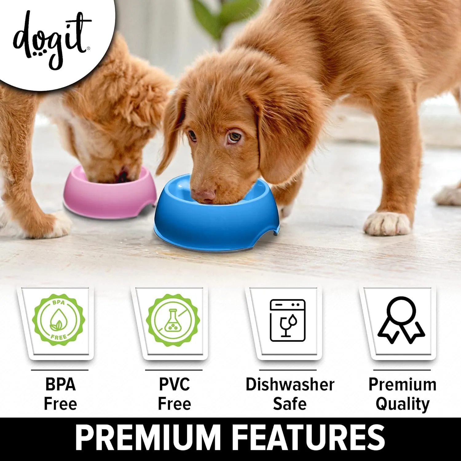 DOGIT Go-Slow Anti-Gulp Dish 300ml