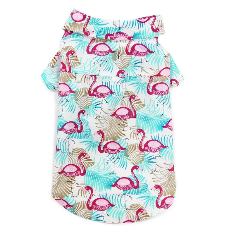 Flamingo Dog Shirt