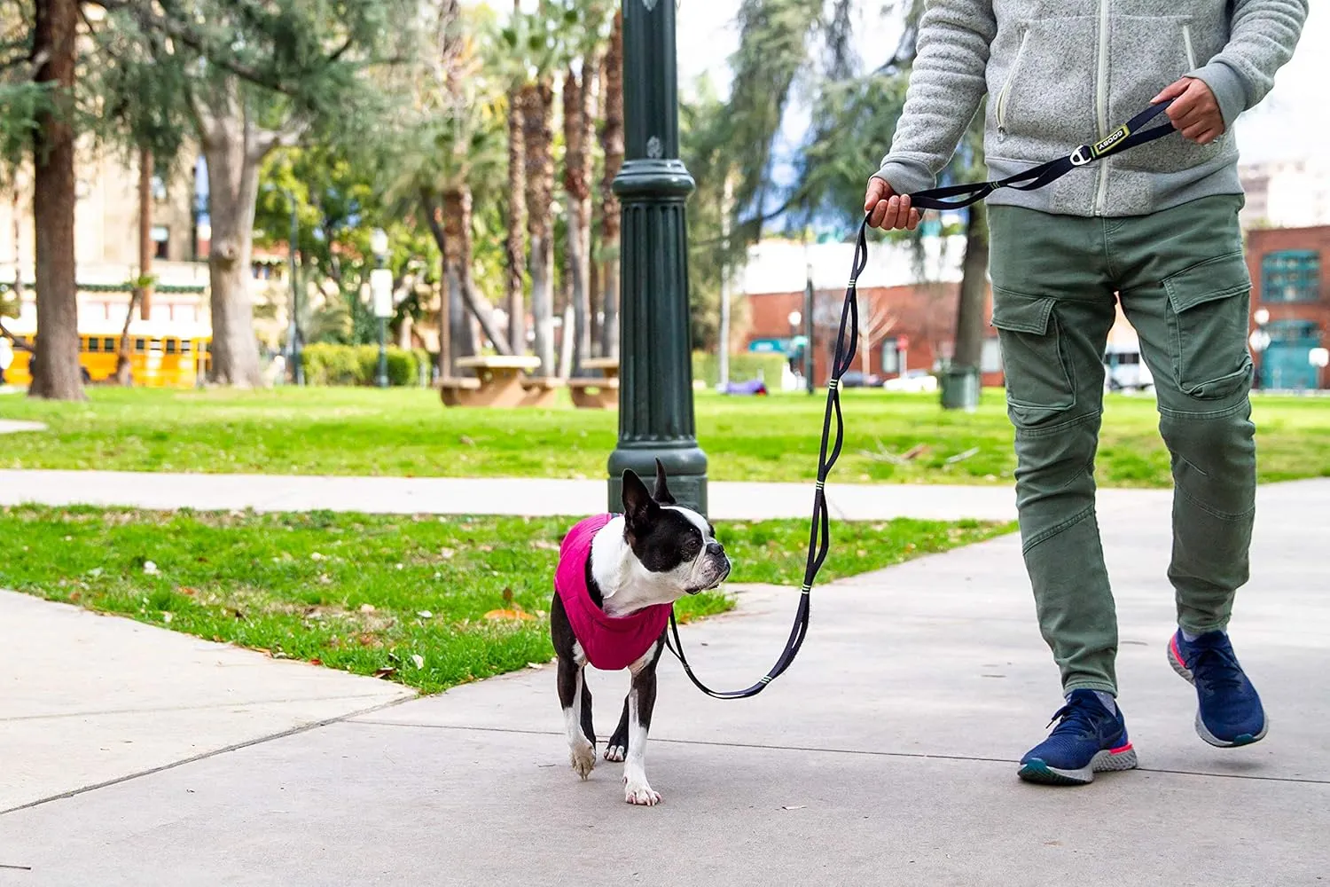 Gooby Puffer Vest Dog Jacket - Pink, Small - Ultra Thin Zip Up Wind Breaker with Dual D Ring Leash - Water Resistant Small Dog Sweater Coat - Dog Clothes for Small Dogs Boy or Medium Dogs