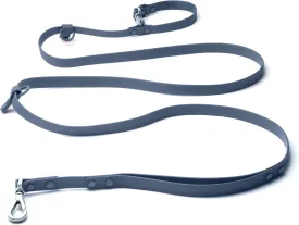 Heavy Duty Hands Free Dog Leash for Medium to Large Dogs for Comfortable Running, Jogging Walking | Dual D-Rings | Soft Padded Traffic Handle | Both Ends 360 Rotating Carabiners (Leash Length 7.7 ft)