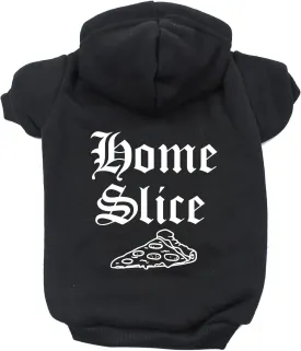 Home Slice Pullover Fleece Lined Dog Hoodie (Hooded Sweatshirt) Assorted Colors