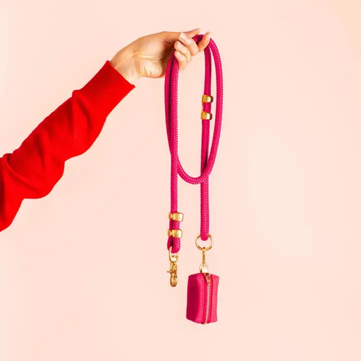 Hot Pink Bag Dispenser