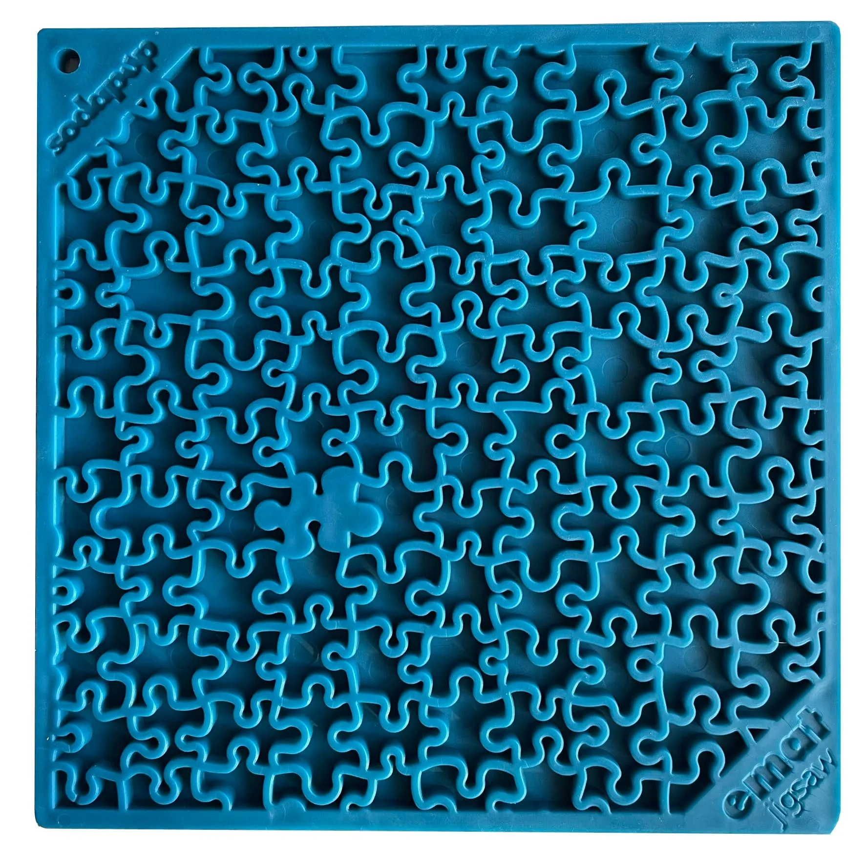 Jigsaw Design Slow Feeder Lick Mat for Dogs