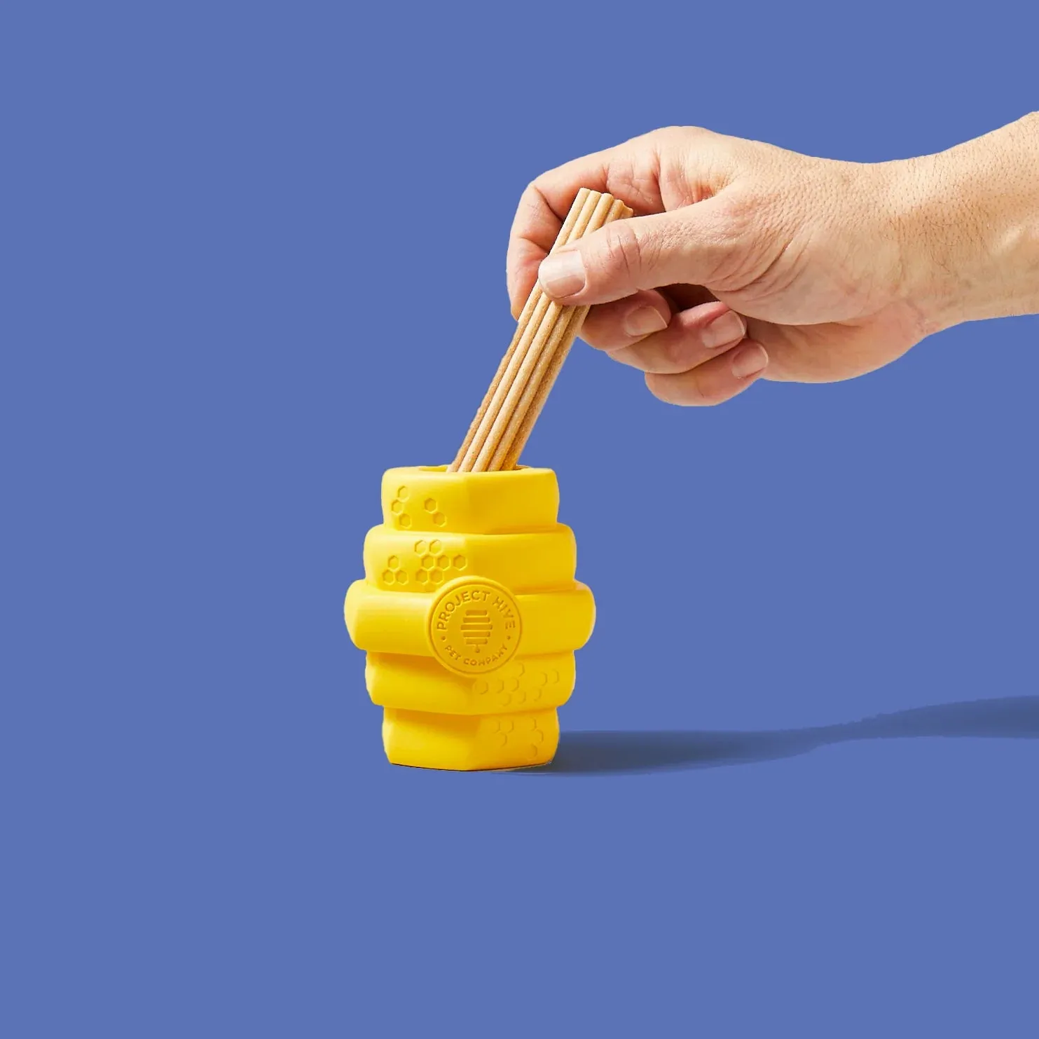 Large Hive Treat Dispenser & Enrichment Toy for Dogs