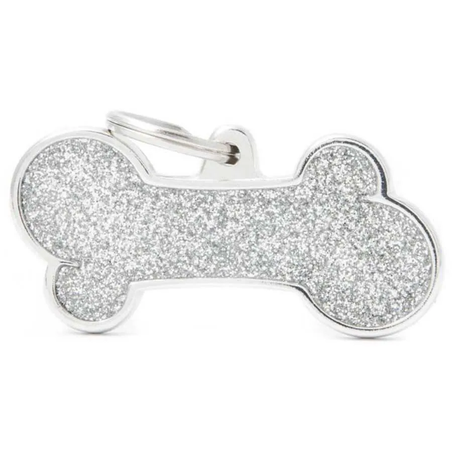 My Family ID Tags Shine Bone