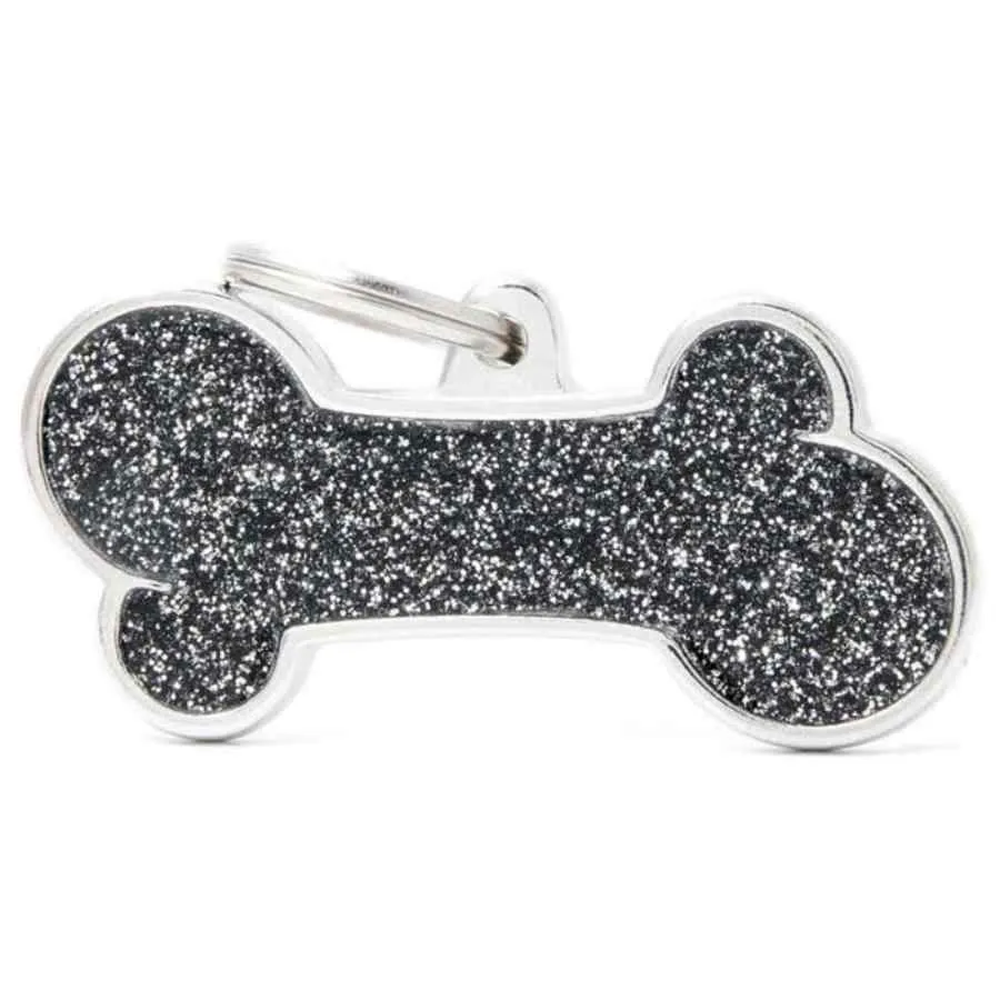My Family ID Tags Shine Bone