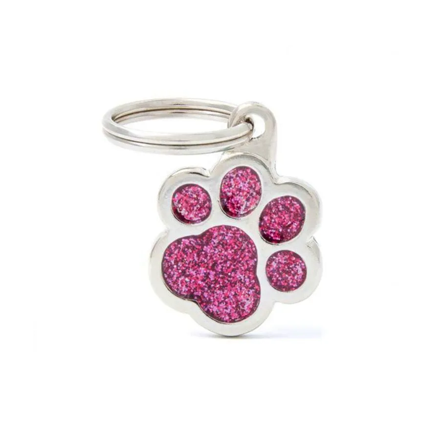 My Family ID Tags Shine Paw