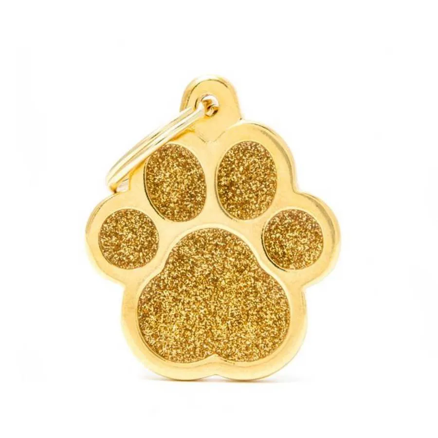 My Family ID Tags Shine Paw