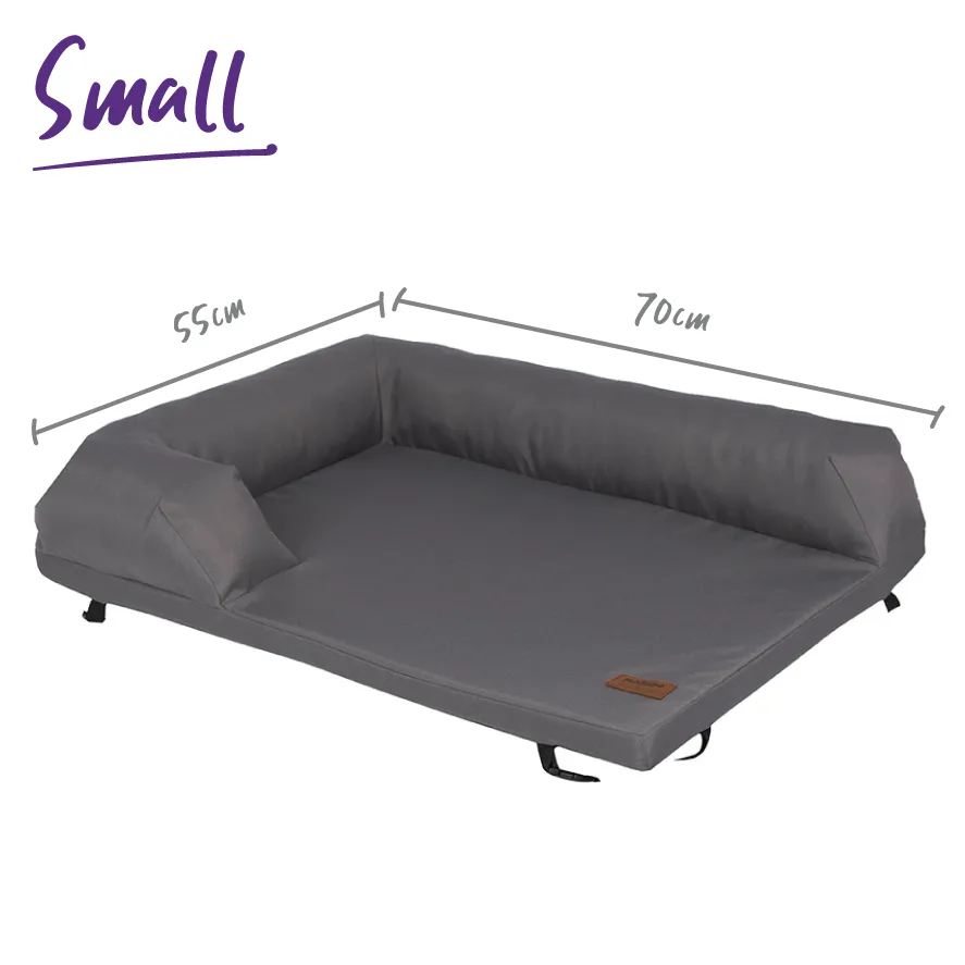 Outdoor Lounge Dog Bed Topper - Slate