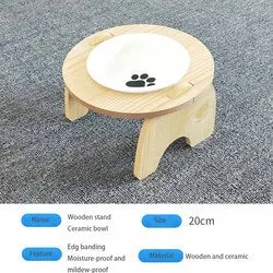 PAWS ASIA China Wholesale Modern Eco Friendly Multifuncional Ceramic Cat Bowls