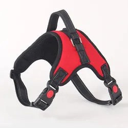 PAWS ASIA Factory Low Moq Oxford Reflective Training Adjustable No Pull Large Dog Harness With Handle