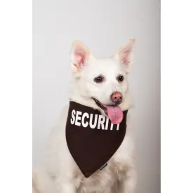 Petsnugs Security Bandana for Dogs and Cats (Coffee Brown)