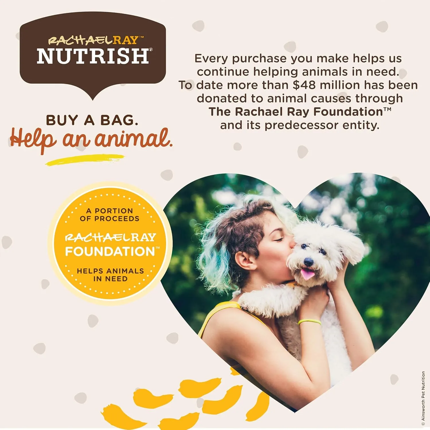 Rachael Ray Nutrish Dish Premium Dry Dog Food, Chicken & Brown Rice Recipe with Veggies & Fruit, 11.5 Pounds