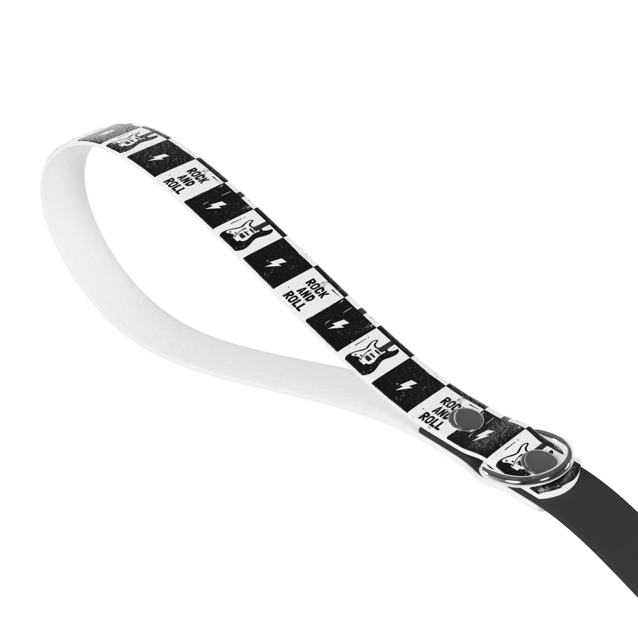 Rock N Roll B & W Leash