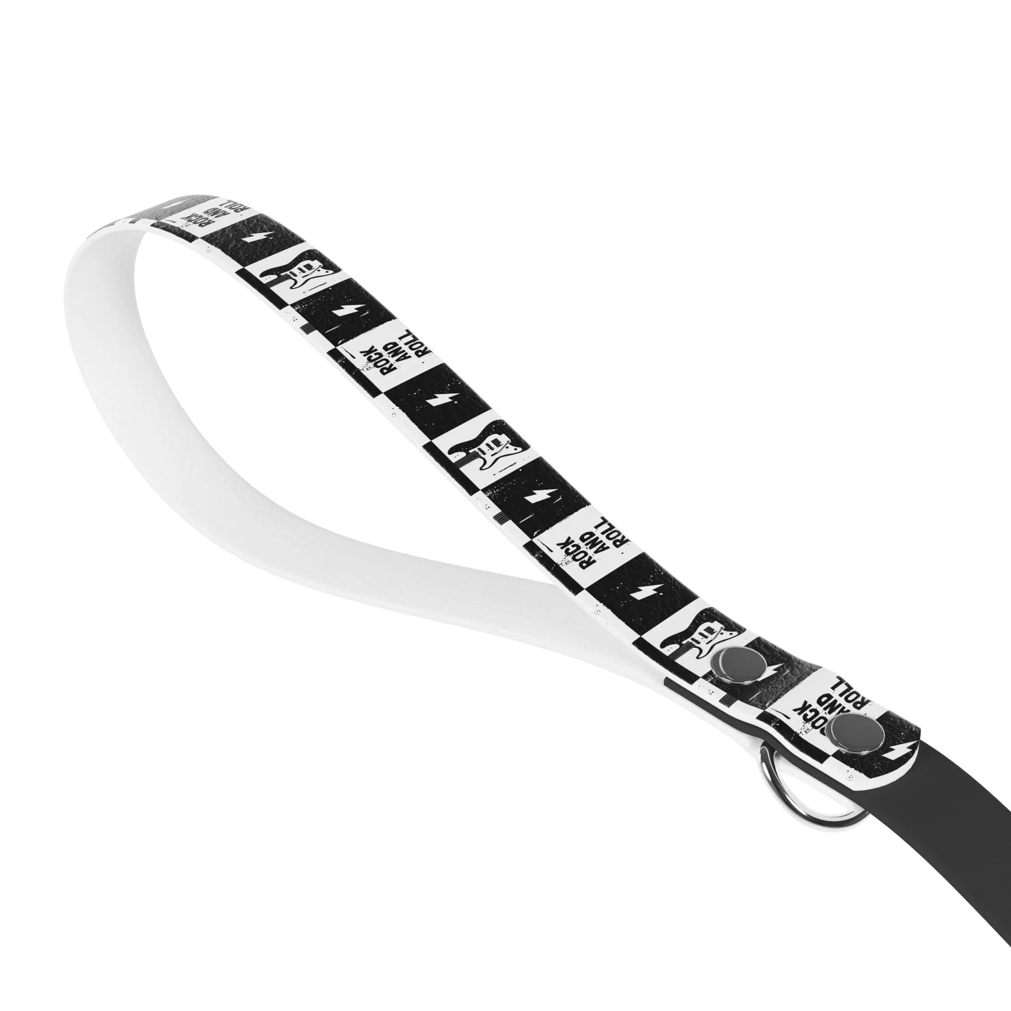 Rock N Roll B & W Leash