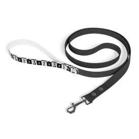 Rock N Roll B & W Leash