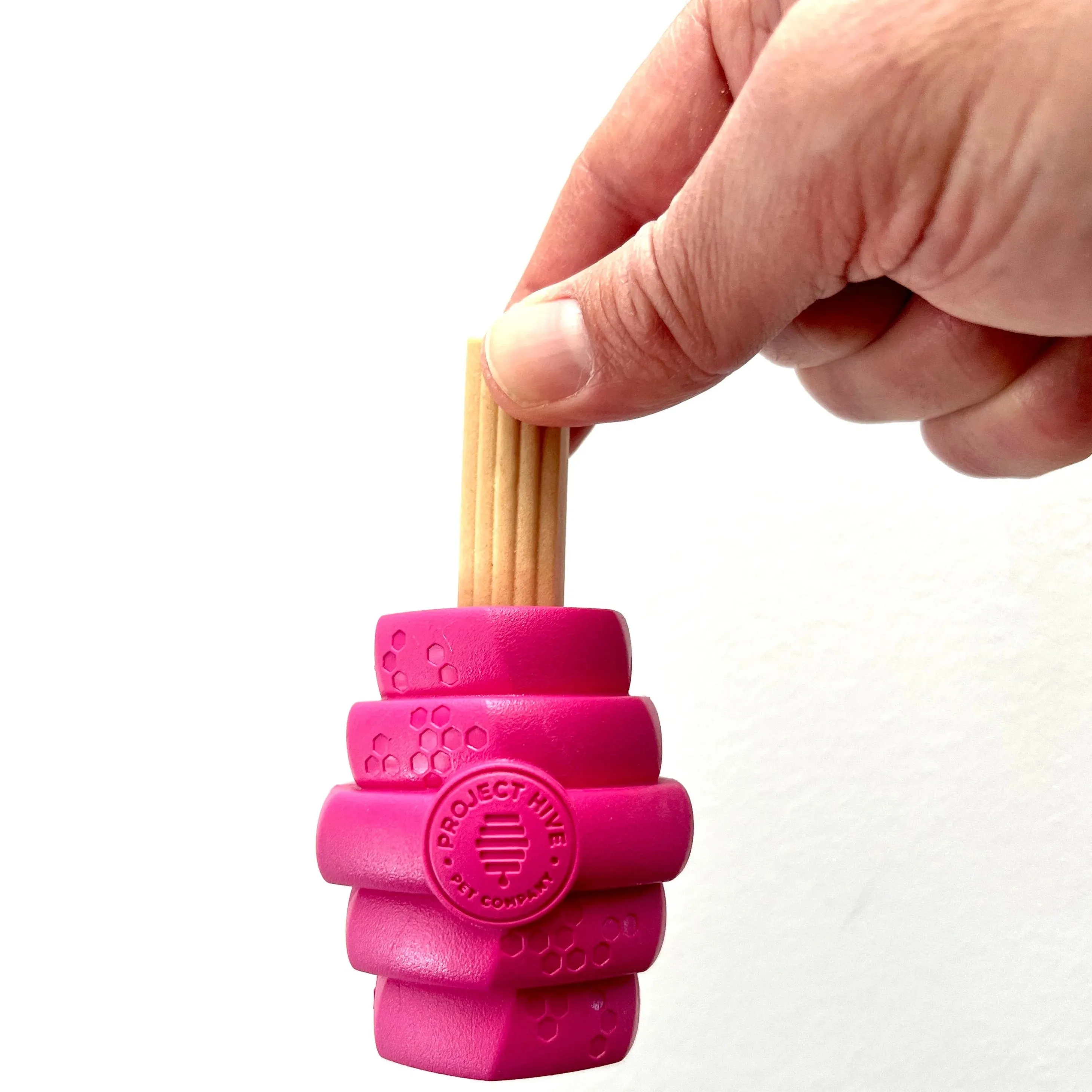 Scented Small Hive Treat Dispenser & Enrichment Toy for Dogs