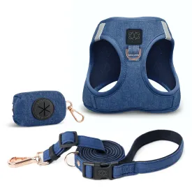 SoHo Dog Walking Set - Denim