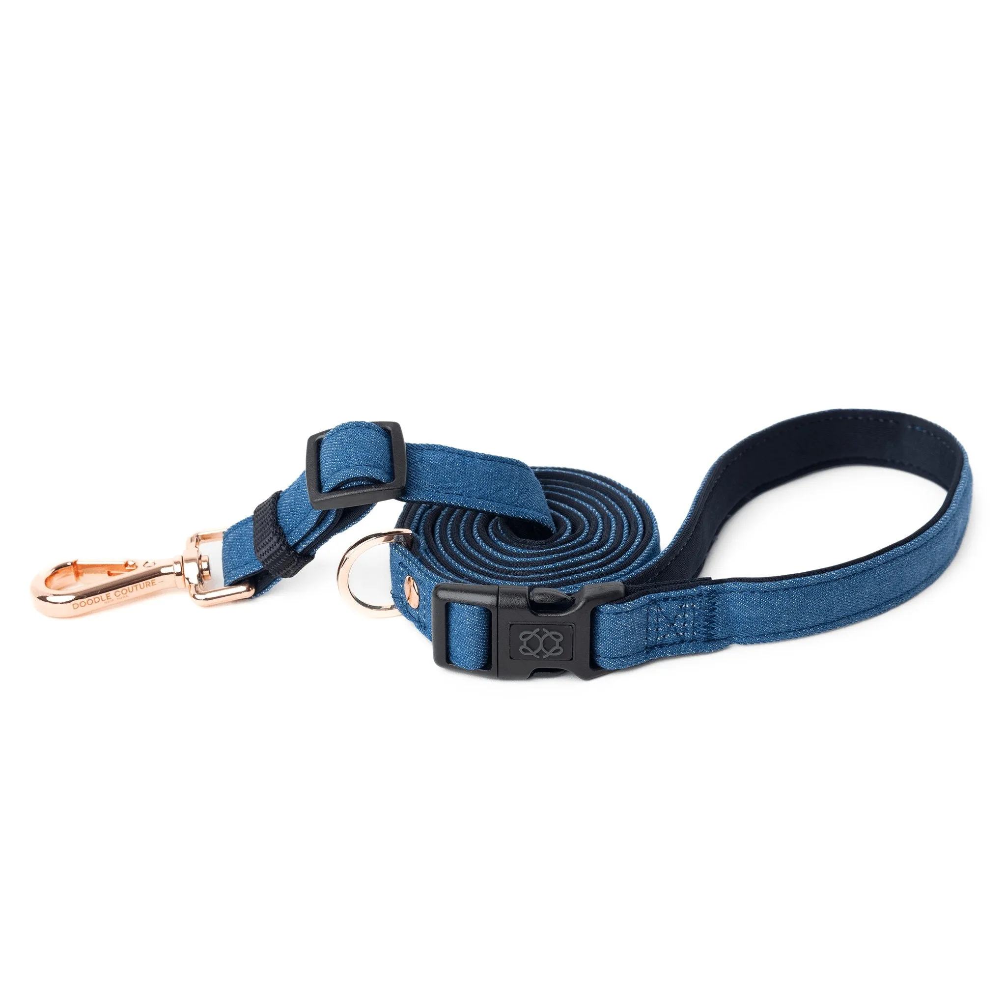 SoHo Dog Walking Set - Denim