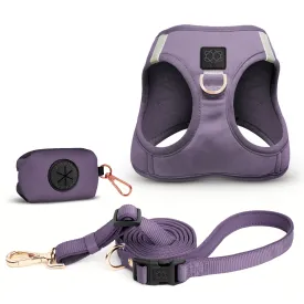 SoHo Dog Walking Set - Lilac Gray