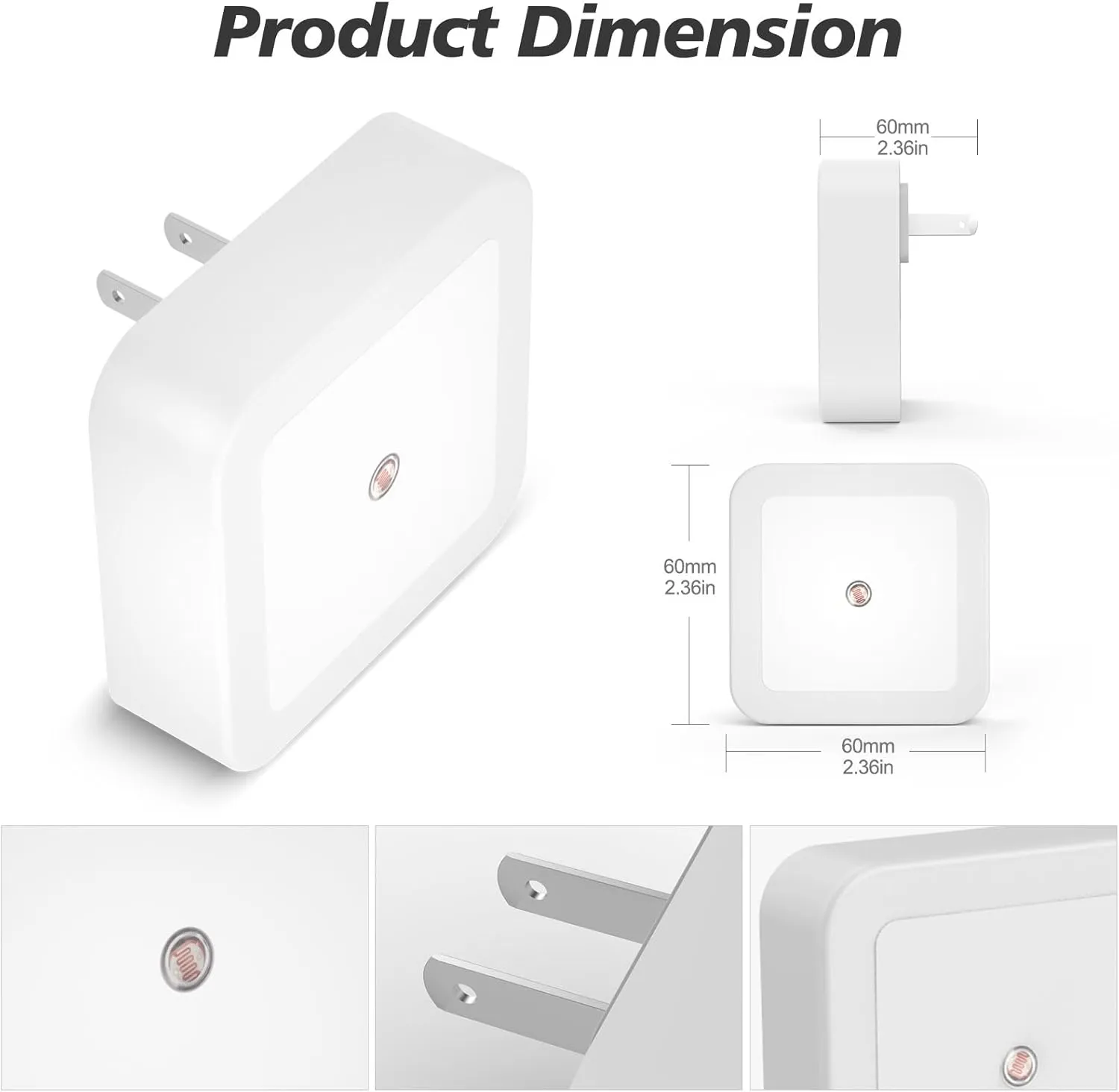 Sujeet Red Night Light, Night Lights Plug into Wall 4-Pack, Nightlight Plug in Night Light, Dusk to Dawn Night Lamp Led Night Lights for Adults Bedroom, Bathroom, Hallway