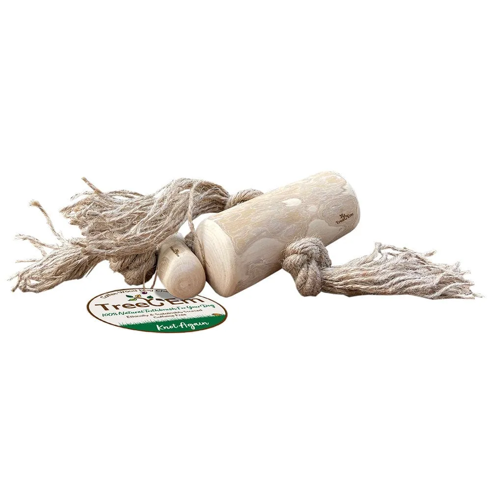 Treet'Em 'Knot Again' Coffee Wood Dog Chew