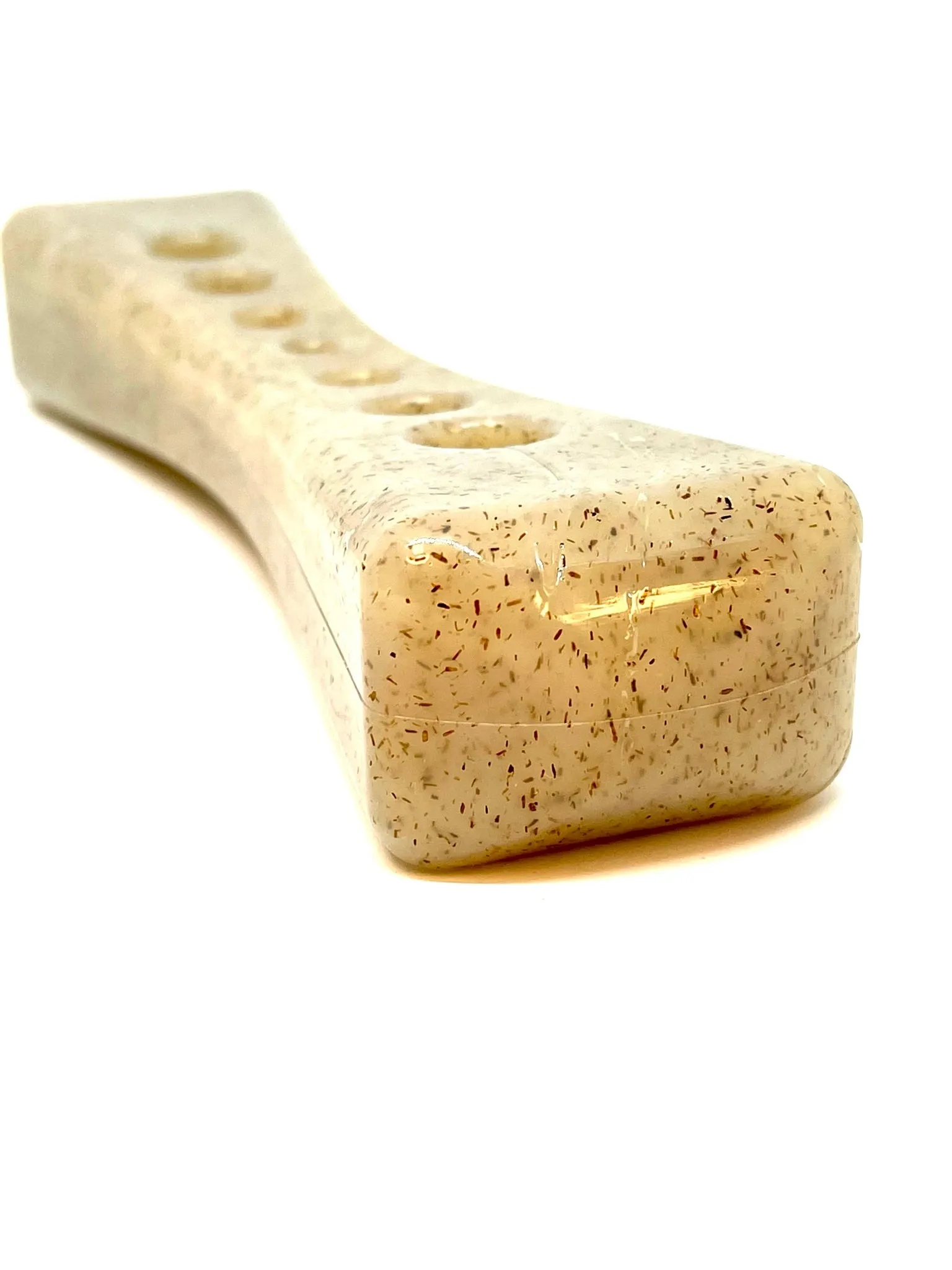 Ultra Durable Nylon Treat Dispensing Chew Toy Bone for Dogs