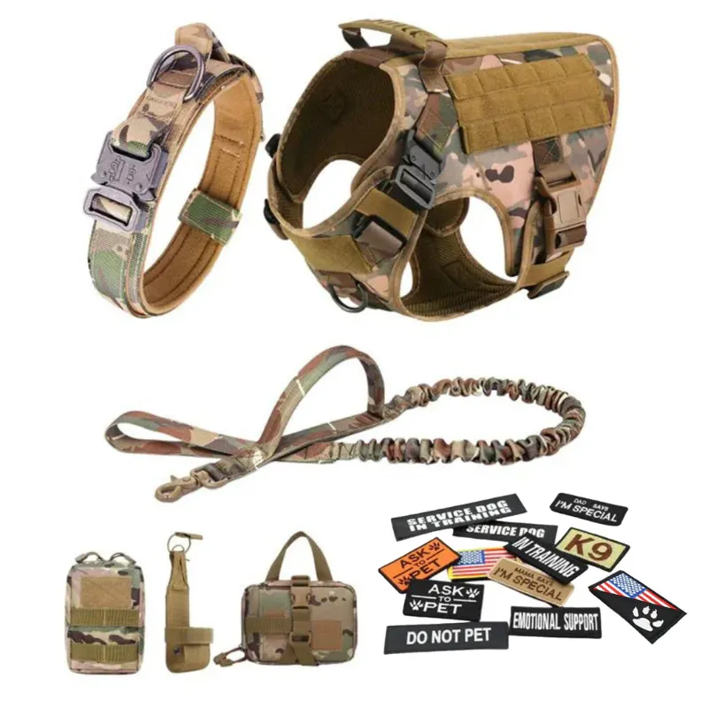 Vibrant Design Dog Harness With D Rings